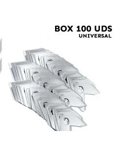 Équerre lisse sans vis pour montage de cadres en aluminium