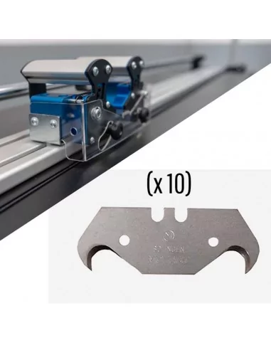 Repuesto cuchillas de gancho de corte EASYCUT NEOLT. Caja 10 unidades