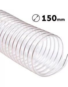 Manguera repuesto aspirador corte madera aluminio 150 mm