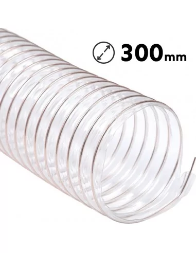 Tubo mangueira aspiração poliuretano 300 mm