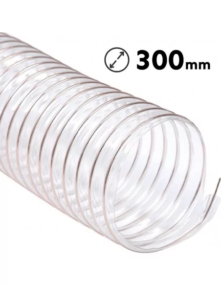 Tubo mangueira aspiração poliuretano 300 mm