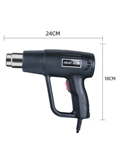 Pistola de aire caliente 2000 watios 220V con enchufe 2