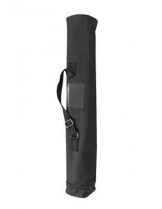 Bolsa económica transporte roll up textil negro con cremallera