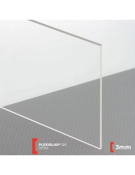 Plexiglas GS Transparente 3 mm - ¡Compra online ahora! Plexiglas GS Transparente 3 mm - ¡Compra online ahora!