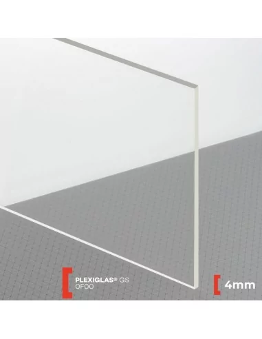 Plexiglas GS Transparente 4 mm - ¡Compra online ahora!