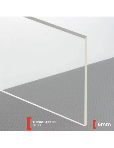 Plexiglas GS Transparente 6 mm - ¡Compra ahora en Moldiber!