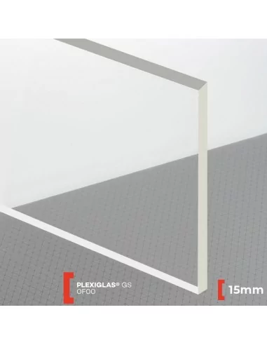 Plexiglas GS Transparente - Acabado Brillo Moldiber