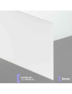 Plexiglas  Led Wh46 Sc Éclairage Latéral 3 Mm