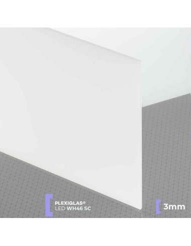 Plexiglas  Led Wh46 Sc Éclairage Latéral 3 Mm