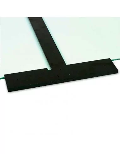 Règle avec équerre en T pour coupe de verre - 132 cm Règle avec équerre en T pour coupe de verre - 132 cm