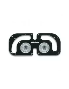 Gabarit de découpe de verre coins arrondis