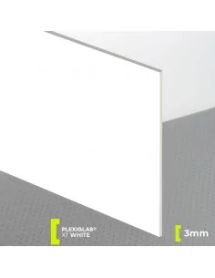 Plexiglas XT Blanco Opal 3 mm - Resistente y luminoso