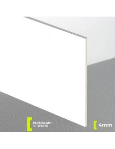 Plexiglas XT Blanco Opal 4 mm - Resistente y duradero
