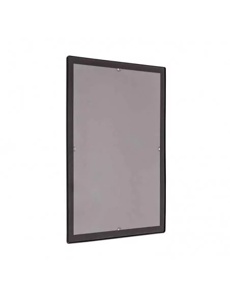 Suporte para pôster A4 preto com proteção magnética Suporte para pôster A4 preto com proteção magnética