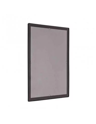 Suporte para pôster A2 preto com proteção magnética Suporte para pôster A2 preto com proteção magnética