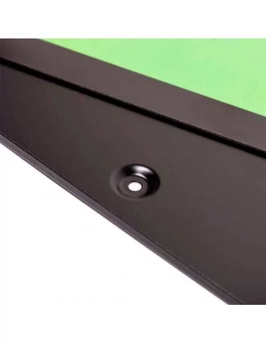 Suporte para pôster A2 preto com proteção magnética Suporte para pôster A2 preto com proteção magnética