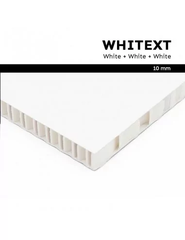 Panel de abeja Whitetext 10mm - Compra online en Moldiber Panel de abeja Whitetext 10mm - Compra online en Moldiber