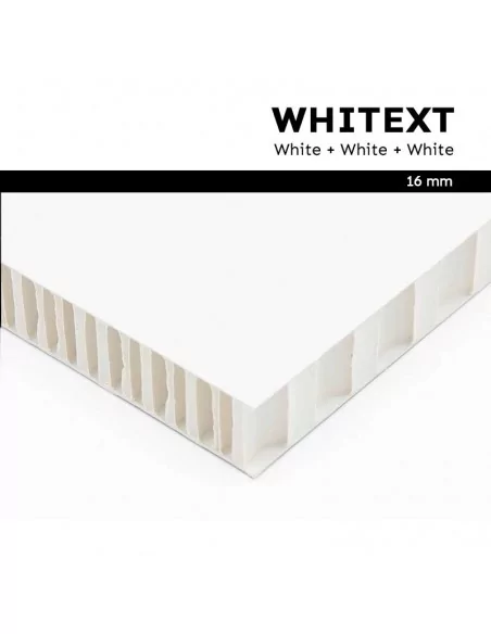 Panel de abeja Whitext 16mm - Resistente y ligero Panel de abeja Whitext 16mm - Resistente y ligero