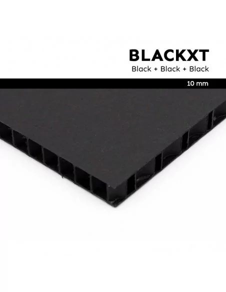 Panel de abeja Blackxt 10mm - Resistente y duradero Panel de abeja Blackxt 10mm - Resistente y duradero