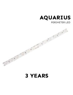 Barre LED rigide 49 cm pour éclairage périmétral 24V blanc 6500K modèle Aquarius