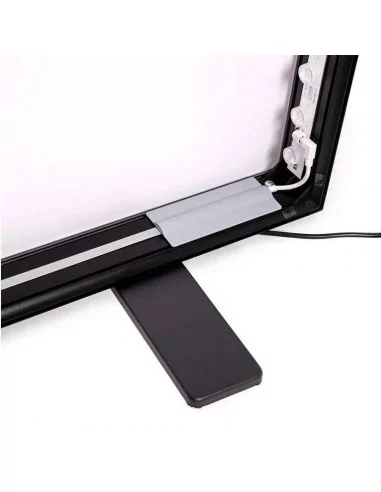 Caisson lumineux LED noir double face Easy Click 100x200 cm. Design professionnel et lumière homogène. Caisson lumineux LED noir double face Easy Click 100x200 cm. Design professionnel et lumière homogène.