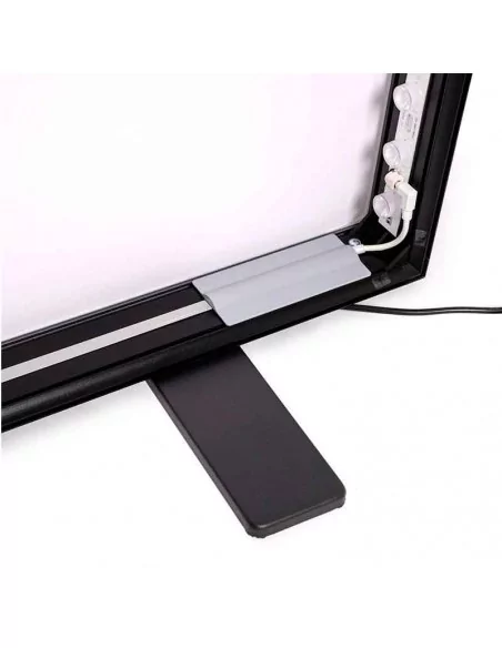 Caja de luz 100 x 200 cm Easy Click Led doble cara - Negra Caja de luz 100 x 200 cm Easy Click Led doble cara - Negra