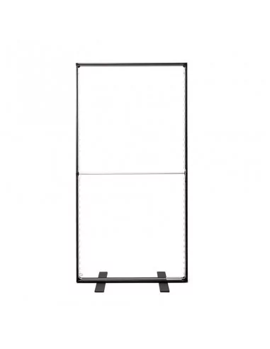 Caisson lumineux LED noir double face Easy Click 100x200 cm. Design professionnel et lumière homogène. Caisson lumineux LED noir double face Easy Click 100x200 cm. Design professionnel et lumière homogène.