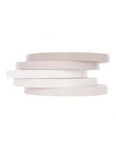 Ruban adhésif pour sacs 66 mt x 9 mm blanc 2