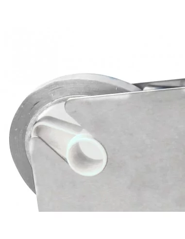 Ruban adhésif pour sacs 66 mt x 9 mm blanc