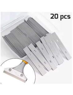 Cuchillas rectas 100mm - Repuesto para raspador de vinilo