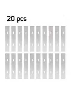 Cuchillas rectas 100mm - Repuesto para raspador de vinilo 2