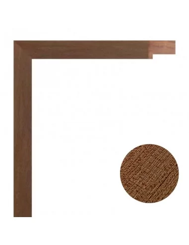 Moldura mansonia para marcos de cuadros baquetón 20 x 30 mm