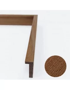 Moldura mansonia para quadros perfil baquetão 10 x 30 mm