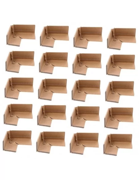 Coins en carton rigide démontables 40 x 30 mm Coins en carton rigide démontables 40 x 30 mm