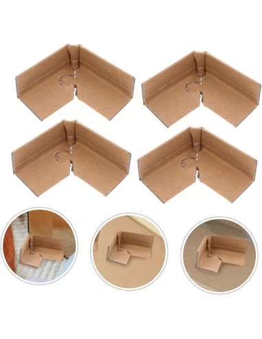Coins en carton rigide démontables 40 x 30 mm Coins en carton rigide démontables 40 x 30 mm