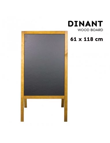 Quadro dupla face marrom 61 x 118 cm Quadro dupla face marrom 61 x 118 cm