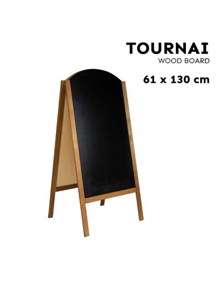 Quadro Dupla Face Curvado com Cavalete