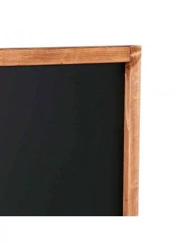 Quadro negro com moldura de madeira