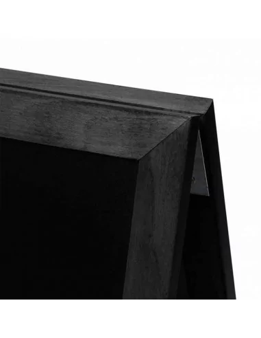 Cavalete dupla face preto 68x120cm