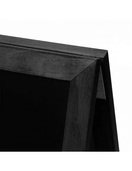 Cavalete dupla face preto 68x120cm