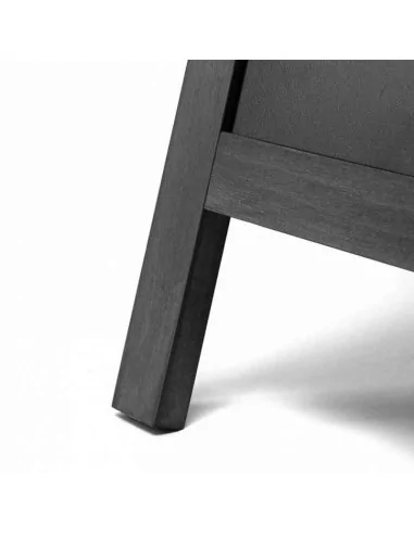 Cavalete dupla face preto 68x120cm