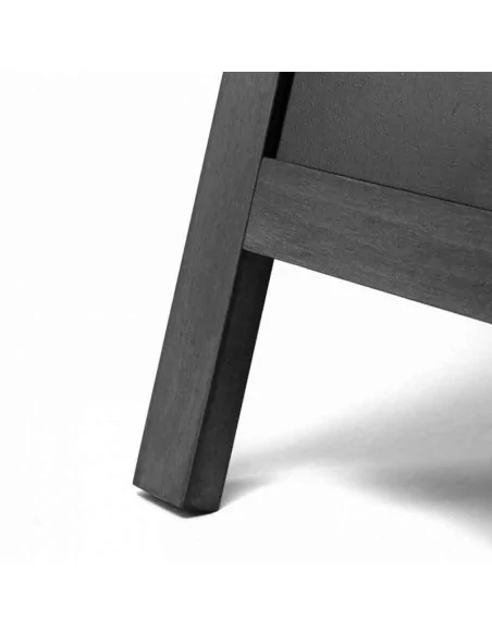 Chevalet double face noir 68x120cm