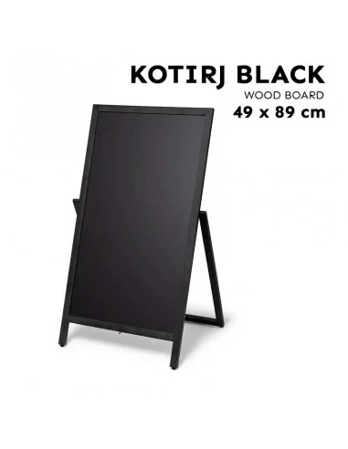 Cavalete lousa dupla face 68x120cm