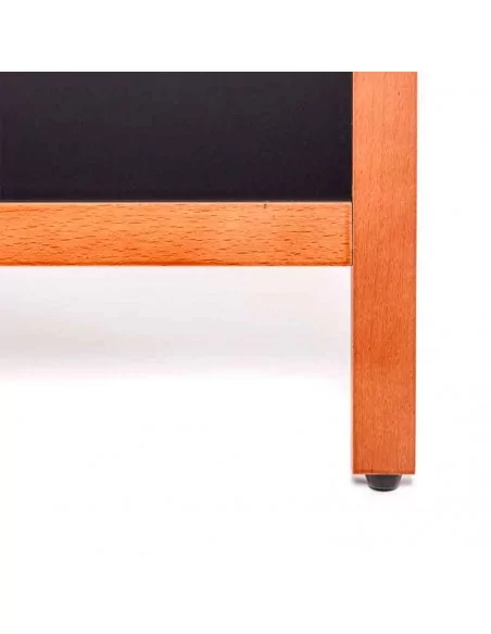 Chevalet double face noir 68x120cm