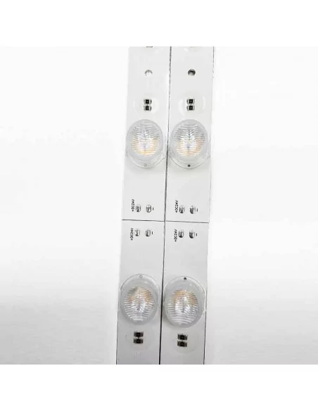 Tira LED rígida 49 cm para iluminación perimetral 24V blanco 3000K modelo Aries