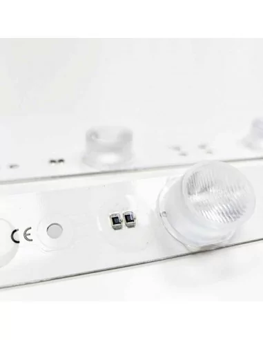 Tira LED rígida 49 cm para iluminación perimetral 24V blanco 3000K modelo Aries Tira LED rígida 49 cm para iluminación perimetral 24V blanco 3000K modelo Aries