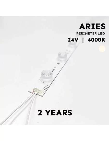 Tira LED rígida 49 cm para iluminación perimetral 24V 4000K Tira LED rígida 49 cm para iluminación perimetral 24V 4000K