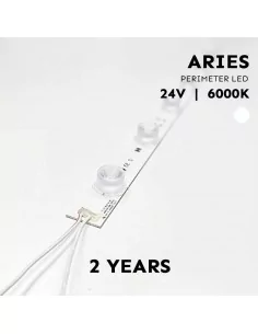 Barre LED rigide 49 cm pour éclairage périmétral 24V blanc 6000K