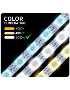 Barre LED rigide 49 cm pour éclairage périmétral 24V blanc 6000K 2