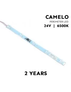 Tira led rígida 43 cm 5 leds 15w para iluminação perimetral IP 20 24 V branco 6500K. Modelo Camelo
